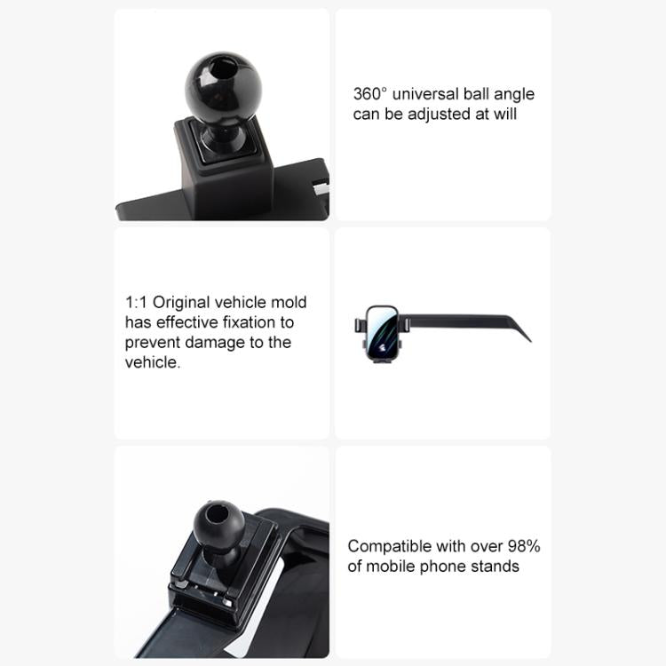Car Screen Phone Holder Mount with Extension Arm, For Changan Lantuozhe 23-25 12.3 inch, For Changan NEVO A07 23-26 15.4 inch, For Changan Eado DT 18-22 10.25 inch, For Changan Lamore 2023 13.2 inch, For Changan Lumin 22-25 10.25 inch                  ...