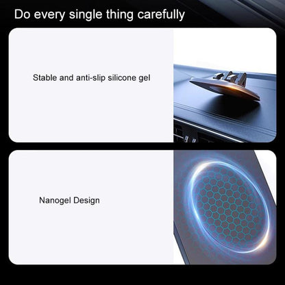 Car 3 in 1 Anti-Slip Storage Rotating Parking Number Plate Dashboard Phone Holder