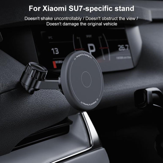 Support Téléphone Magnétique de Voiture, Pour Xiaomi SU7 / YU7