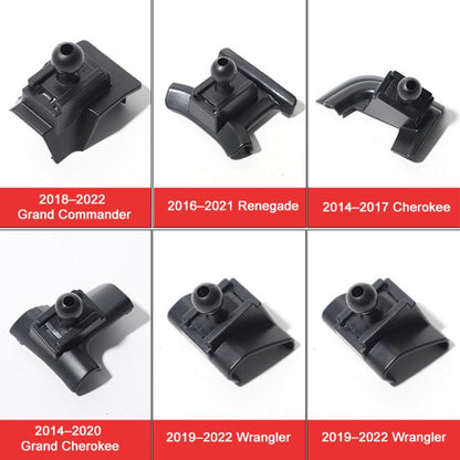 Car Air Vent Metal Gravity Phone Holder Mount, For Jeep Grand Commander 2018-2022, For Jeep Cherokee 2016-2017, For Jeep Wrangler 2011-2018, For Jeep Wrangler 2019-2022, For Jeep Grand Cherokee 2014-2020, For Jeep Grand Cherokee 2021                   ...