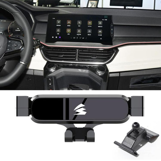 Support de téléphone à gravité en métal pour grille d'aération de voiture, pour Geely LYNK & CO 09 2021-2024, pour Geely LYNK & CO 06 2020-2022, pour Geely LYNK & CO 05 2020-2023, pour Geely LYNK & CO 02/03 2018-2022, pour Geely LYNK & CO 01 2017-2020, pour Geely LYNK & CO 01 2021-2024