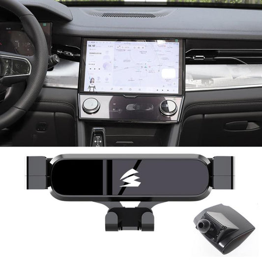 Support de téléphone à gravité en métal pour grille d'aération de voiture, pour Geely LYNK & CO 09 2021-2024, pour Geely LYNK & CO 06 2020-2022, pour Geely LYNK & CO 05 2020-2023, pour Geely LYNK & CO 02/03 2018-2022, pour Geely LYNK & CO 01 2017-2020, pour Geely LYNK & CO 01 2021-2024