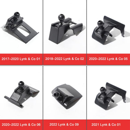 Car Air Vent Metal Gravity Phone Holder Mount, For Geely LYNK & CO 09 2021–2024, For Geely LYNK & CO 06 2020–2022, For Geely LYNK & CO 05 2020–2023, For Geely LYNK & CO 02 / 03 2018–2022, For Geely LYNK & CO 01 2017-2020, For Geely LYNK & CO 01 2021-2024