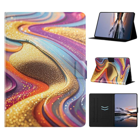 Litchi Texture Voltage Painted Vegan Leather Smart Tablet Case, For Amazon Kindle 11th 2024 / 2022, For Amazon Kindle Fire HD8 2024 / 2022, For Amazon Kindle Paperwhite 6 12th 2024, For Amazon Kindle Fire Max 11 2023, For Amazon Kindle Paperwhite 5 202...