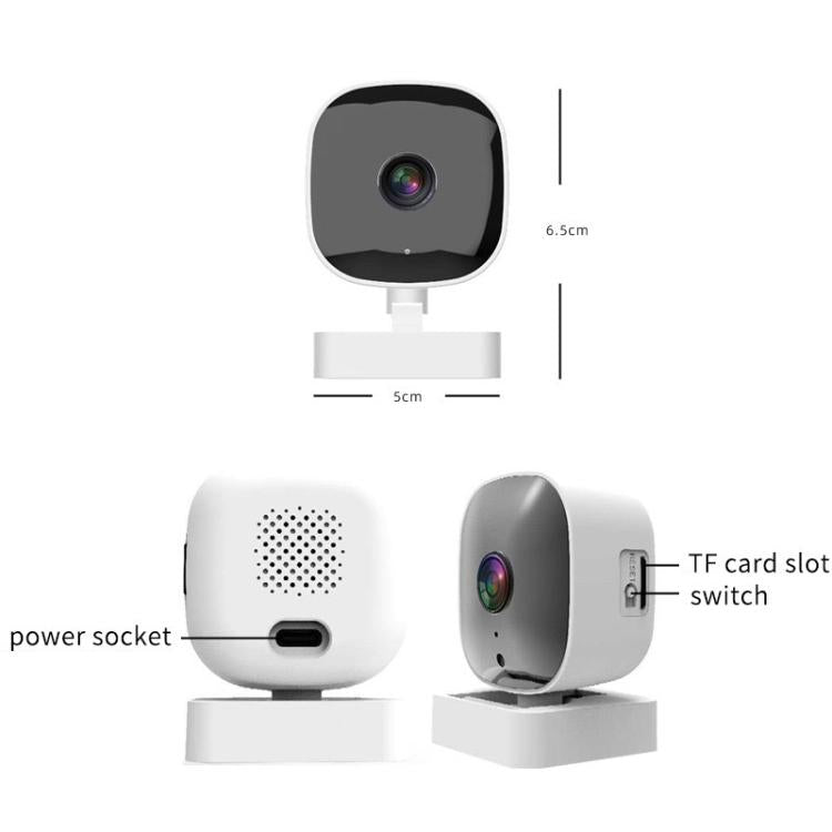 Wireless WiFi Smart High-Definition Wide-Angle Surveillance Camera, 30W Pixels, 300W Pixels