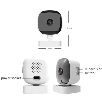 Wireless WiFi Smart High-Definition Wide-Angle Surveillance Camera, 30W Pixels, 300W Pixels