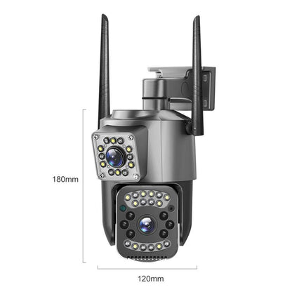 V380 Pro 2MP Dual Lens Panoramic Surveillance HD WiFi Camera