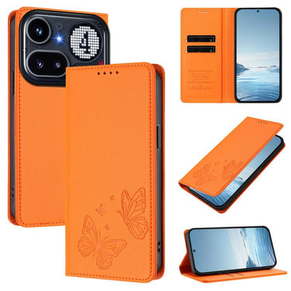 Strong Magnetic Dual Butterfly RFID Vegan Leather Phone Case, For Nothing Phone 4a Pro, For Nothing Phone 4a, For Nothing Phone 3a Lite, For Nothing Phone 3, For Nothing CMF Phone 2 Pro, For Nothing Phone 3a, For Nothing Phone 3a Pro                   ...