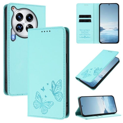 Strong Magnetic Dual Butterfly RFID Vegan Leather Phone Case, For Tecno Spark 30 5G / Pova 6 Neo 5G, For Tecno Pova 6 Neo 5G / Spark 30 5G, For Tecno Spark 30 Pro, For Tecno Spark 30 4G, For Tecno Spark 30C, For Tecno Spark 20 Pro 5G                   ...