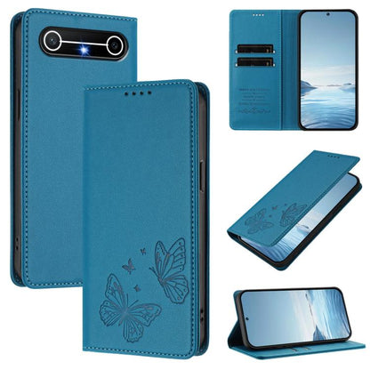 Strong Magnetic Dual Butterfly RFID Vegan Leather Phone Case, For Tecno Camon 50 Pro 4G, For Tecno Camon 50 4G, For Tecno Spark Go 3, For Tecno Spark Go 5G 2025 / Spark 40 5G, For Tecno Pova Slim / Tecno Spark Slim, For Tecno Spark 40C                 ...