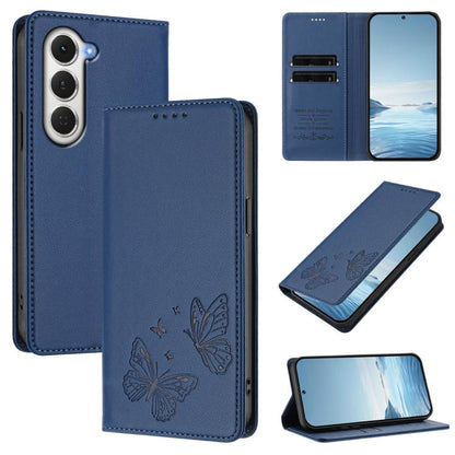 Strong Magnetic Dual Butterfly RFID Vegan Leather Phone Case, For Tecno Spark 40 Pro 4G, For Tecno Spark 40 4G, For Tecno Pova 7 Ultra 5G, For Tecno Pop 9 4G / Spark Go 1 / Spark Go 1S, For Tecno Camon 40 Pro 4G, For Tecno Camon 40 Premier             ...