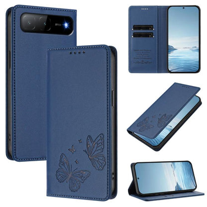 Strong Magnetic Dual Butterfly RFID Vegan Leather Phone Case, For Tecno Camon 50 Pro 4G, For Tecno Camon 50 4G, For Tecno Spark Go 3, For Tecno Spark Go 5G 2025 / Spark 40 5G, For Tecno Pova Slim / Tecno Spark Slim, For Tecno Spark 40C                 ...