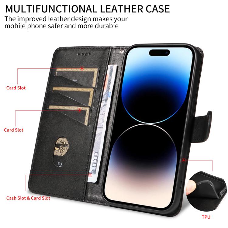 T-type Stitch Leather Phone Case, For Realme 16 Pro+ 5G Global, For Realme 16 Pro 5G Global