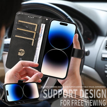 T-type Stitch Leather Phone Case, For Realme 16 Pro+ 5G Global, For Realme 16 Pro 5G Global