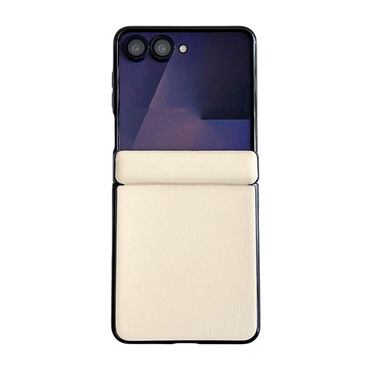 Integrated Magnetic Axis Solid Color Leather Texture Phone Case, For Galaxy Z Fold8 5G, For Samsung Galaxy Z Flip7