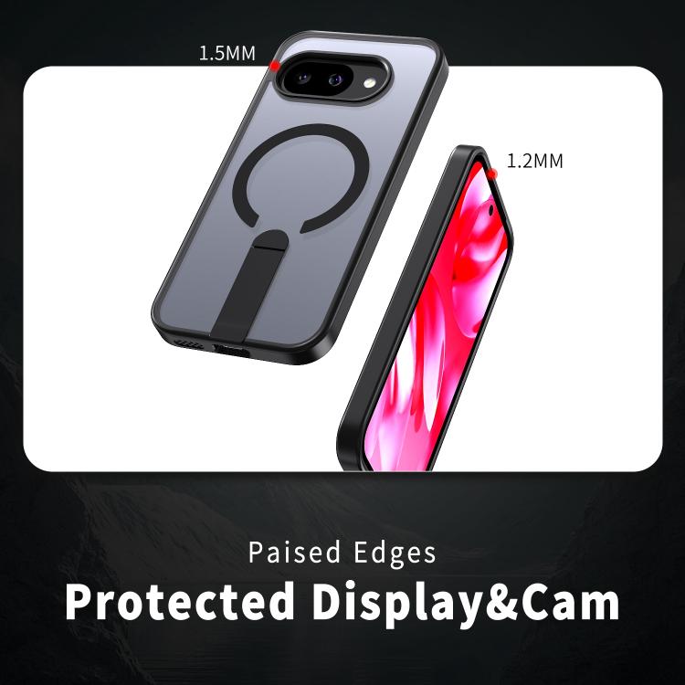 Star Shine Series TPU + PC MagSafe Phone Case with Fold Holder, For Google Pixel 10a