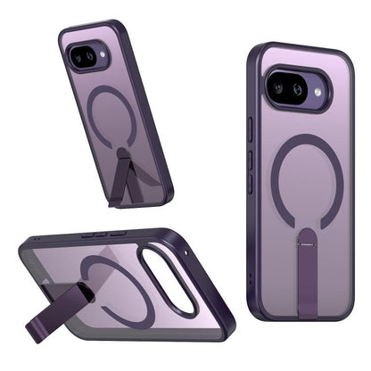 Star Shine Series TPU + PC MagSafe Phone Case with Fold Holder, For Google Pixel 10a