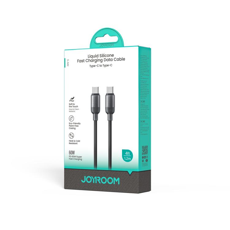 JOYROOM S-A62 Lively Series 60W USB-C / Type-C to USB-C / Type-C Fast Charging Data Cable, Length: 1.2m, USB-C / Type-C to USB-C / Type-C