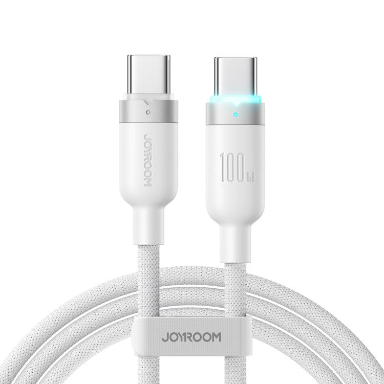 JOYROOM S-A63 StarWay Series 1.2m 100W Type-C to Type-C Auto Power-Off Fast Charging Data Cable, Type-C to Type-C