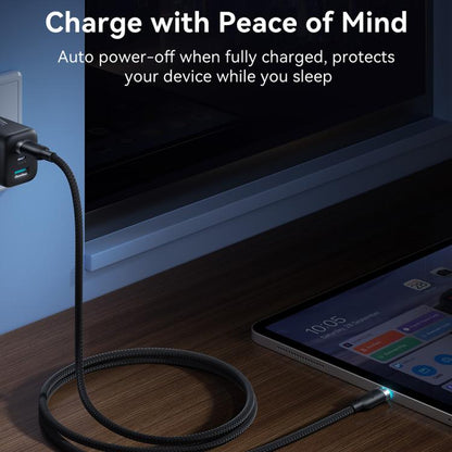 JOYROOM S-A63 StarWay Series 1.2m 100W Type-C to Type-C Auto Power-Off Fast Charging Data Cable, Type-C to Type-C