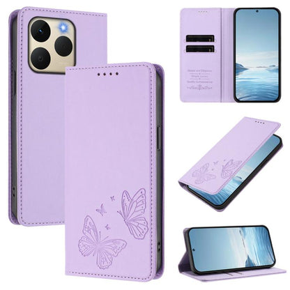 Strong Magnetic Dual Butterfly RFID Vegan Leather Phone Case, For Realme C71 India / Note 70 / Narzo 7T 4G, For Realme C85 Pro 4G, For Realme P4 Pro 5G, For Realme P4 5G, For Realme 15T 5G, For Realme C63 4G / C61 / C61 India / Note 60                 ...