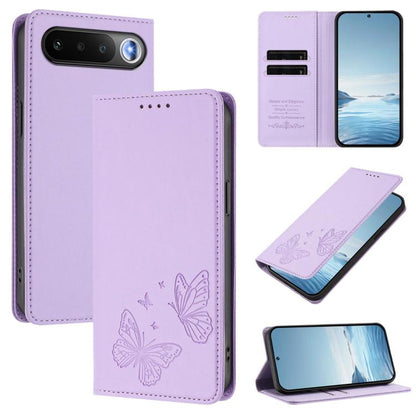 Strong Magnetic Dual Butterfly RFID Vegan Leather Phone Case, For Realme 16T 5G, For Realme C85 5G / C83 5G / 15x 5G India, For Realme P4 Power 5G, For Realme Note 80 4G, For Realme 16 5G, For Realme 16 Pro+ 5G, For Realme 16 Pro 5G                    ...