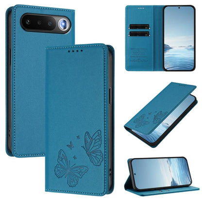 Strong Magnetic Dual Butterfly RFID Vegan Leather Phone Case, For Realme 16T 5G, For Realme C85 5G / C83 5G / 15x 5G India, For Realme P4 Power 5G, For Realme Note 80 4G, For Realme 16 5G, For Realme 16 Pro+ 5G, For Realme 16 Pro 5G                    ...