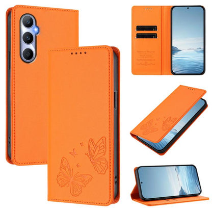 Strong Magnetic Dual Butterfly RFID Vegan Leather Phone Case, For Realme C53 / C53 India / C51 / Note 50, For Realme 11 5G / 11x / C67 5G / Narzo 60x, For Realme 11 4G, For Realme GT5 / GT5 240W, For Realme Narzo 60 Pro, For Realme C65 4G              ...