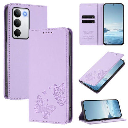 Strong Magnetic Dual Butterfly RFID Vegan Leather Phone Case, For Realme C71 India / Note 70 / Narzo 7T 4G, For Realme C85 Pro 4G, For Realme P4 Pro 5G, For Realme P4 5G, For Realme 15T 5G, For Realme C63 4G / C61 / C61 India / Note 60                 ...