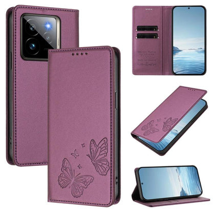 Strong Magnetic Dual Butterfly RFID Vegan Leather Phone Case, For Realme GT7 Pro / GT7 Pro Racing, For Realme C63 5G, For Realme 13 5G / 12 5G / 12x / 12x India, For Realme 13+, For Realme 13 4G / 12 4G / 12+ / Narzo 70 / P1                            ...