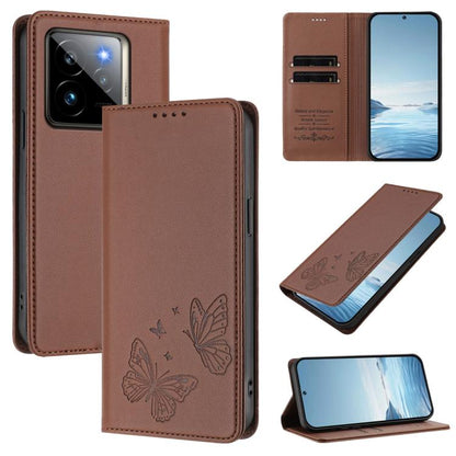 Strong Magnetic Dual Butterfly RFID Vegan Leather Phone Case, For Realme GT7 Pro / GT7 Pro Racing, For Realme C63 5G, For Realme 13 5G / 12 5G / 12x / 12x India, For Realme 13+, For Realme 13 4G / 12 4G / 12+ / Narzo 70 / P1                            ...