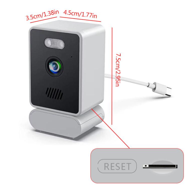 Wireless WiFi Smart Window Surveillance Camera, 2.4GHz, 5.0GHz