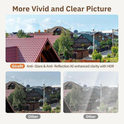 Wireless WiFi Smart Window Surveillance Camera, 2.4GHz, 5.0GHz