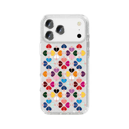 Glittering Crystal Red Heart Pattern Magnetic Phone Case, For iPhone 18 Pro / 17 Pro, For iPhone 18 Pro Max / 17 Pro Max