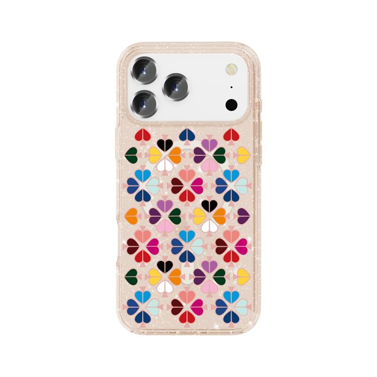 Glittering Crystal Red Heart Pattern Magnetic Phone Case, For iPhone 18 Pro / 17 Pro, For iPhone 18 Pro Max / 17 Pro Max