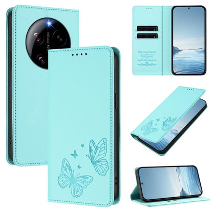 Strong Magnetic Dual Butterfly RFID Vegan Leather Phone Case, For Xiaomi 17 Max 5G, For Xiaomi 17T Pro 5G, For Xiaomi Poco X8 Pro 5G / Redmi Turbo 5 5G, For Xiaomi 17 Ultra, For Xiaomi Poco F8 Ultra 5G / Redmi K90 Pro Max                               ...
