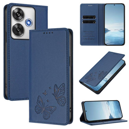 Strong Magnetic Dual Butterfly RFID Vegan Leather Phone Case, For Xiaomi Poco X7 5G / Redmi Note 14 Pro 5G, For Xiaomi 15 Ultra, For Xiaomi Poco X7 Pro 5G, For Xiaomi Poco M7 Pro 5G / Redmi Note 14 5G, For Xiaomi 15 Pro, For Xiaomi 15, For Xiaomi 14T P...