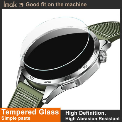 IMAK Tempered Glass Watch Protective Film, For OPPO Watch X3 Mini High Gloss Gold, For OPPO Watch X3