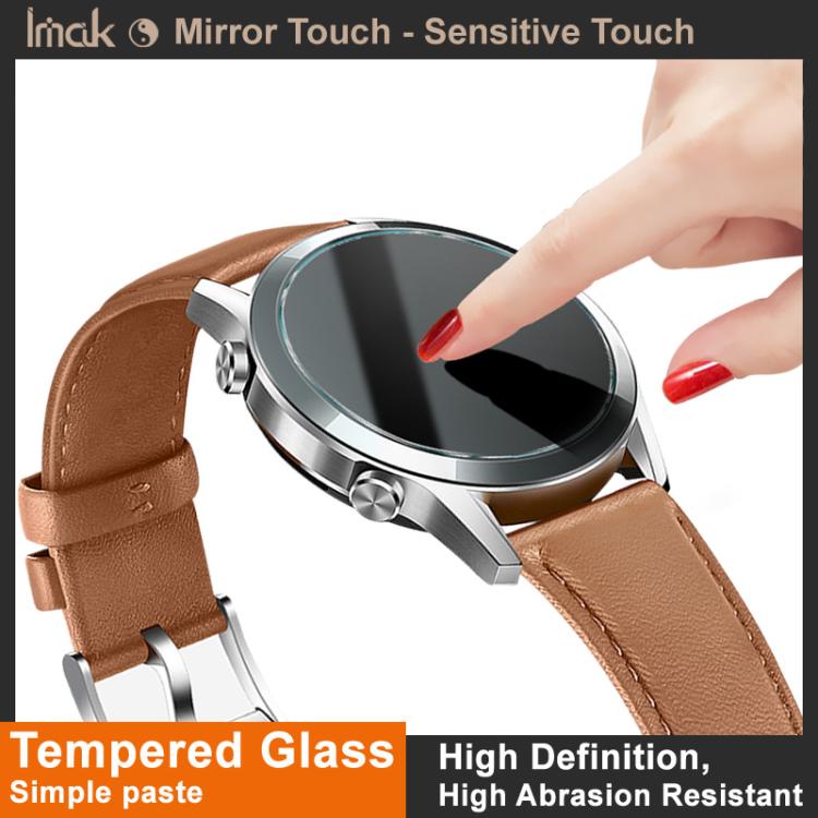 IMAK Tempered Glass Watch Protective Film, For OPPO Watch X3 Mini High Gloss Gold, For OPPO Watch X3