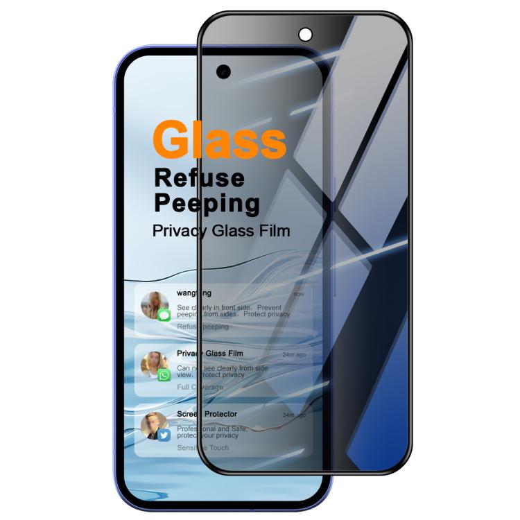 imak Privacy Tempered Glass Film, Not Support Fingerprint Unlocking, For Google Pixel 10a