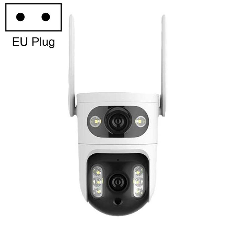 V380 2MP HD Smart Gun Ball Linkage WiFi Surveillance Camera, EU Plug, US Plug