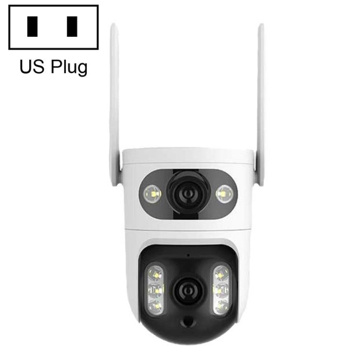 V380 2MP HD Smart Gun Ball Linkage WiFi Surveillance Camera, EU Plug, US Plug