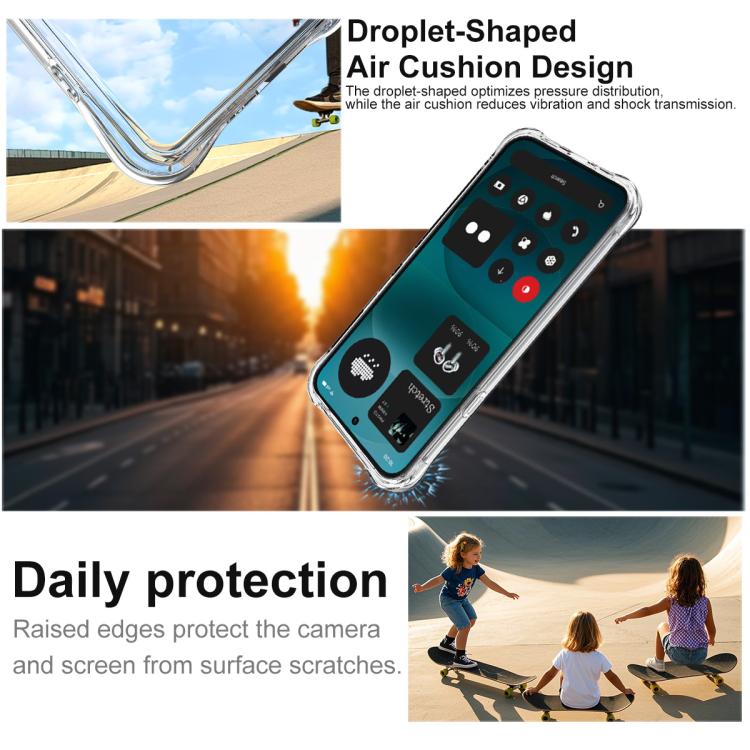 imak Magnetic Shockproof Airbag TPU Phone Case, For Nothing Phone 4a Pro, For Nothing Phone 4a