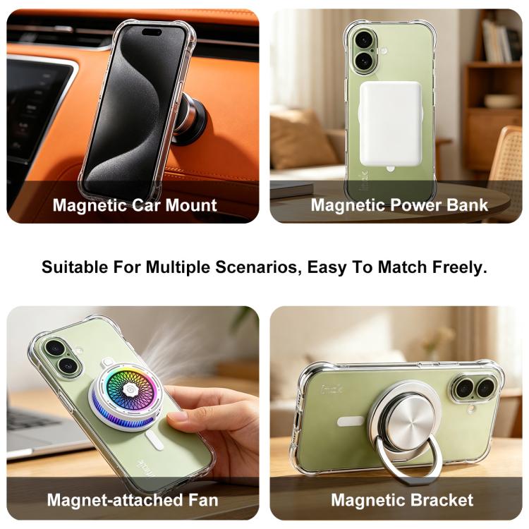 imak Magnetic Shockproof Airbag TPU Phone Case, For OPPO Find X9s Pro 5G, For OPPO Find X9 Ultra 5G, For OPPO Find X9, For OPPO Find X9 Pro