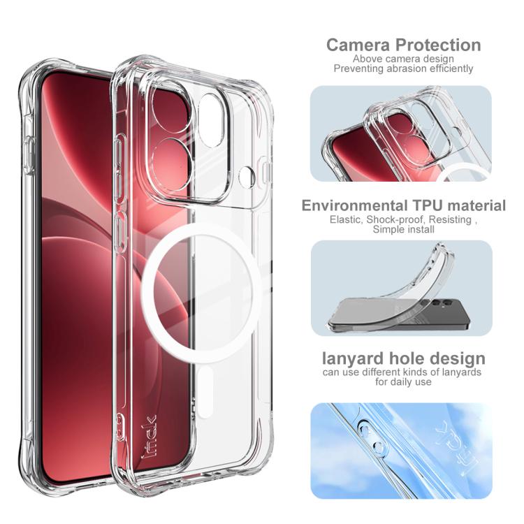 imak Magnetic Shockproof Airbag TPU Phone Case, For OPPO Find X9s Pro 5G, For OPPO Find X9 Ultra 5G, For OPPO Find X9, For OPPO Find X9 Pro