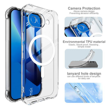 imak Magnetic Shockproof Airbag TPU Phone Case, For Google Pixel 10a