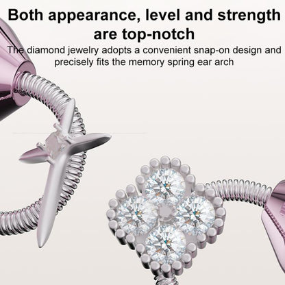 D MOOSTER D96 OWS Spring Earclip Design ENC Bluetooth Earphones