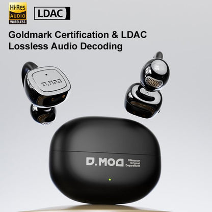 D MOOSTER D68 Open Back Clip On Wireless Bluetooth Earphones