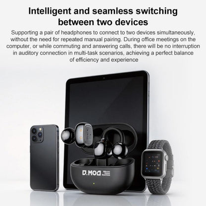 D MOOSTER D68 Open Back Clip On Wireless Bluetooth Earphones