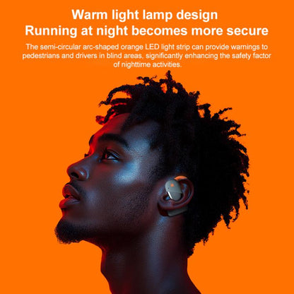D MOOSTER D71 Warm Light OWS Clip On Wireless Bluetooth Earphones
